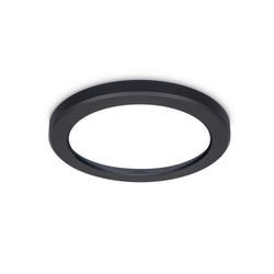 JCC Skydisc Adjustable Wall/Ceiling Light attachable rim Black - JC131005