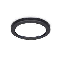 JCC Skydisc Adjustable Wall/Ceiling Light attachable rim Black - JC131005