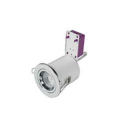 Robus Starling 50W Mains Voltage Die Cast Fire Rated Downlight, Ip20, 91MM, Chrome - RSF201-03