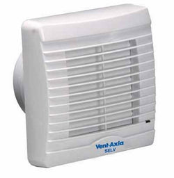Vent-Axia 100mm 4" VA100 SELV Range Shutter, Humidity & Pullcord - 258312