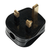 Click Scolmore Essentials Uk Resiliant 13A Plug (13A) Black - PA310
