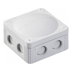 Wiska COMBI junction Box 5 Terminal 32A IP68 Gel Pack Black - E66634B