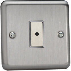 Varilight 1-Gang V-Pro Eclique2 Touch Control Slave Dimmer Brushed Chrome - JSES001