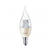 Philips Master 6W E14 SES Bent Tip Candle Very Warm White - 45354400