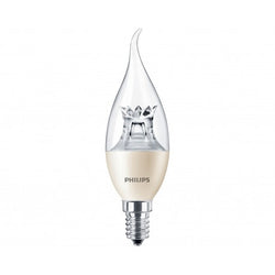 Philips Master 6W E14 SES Bent Tip Candle Very Warm White - 45354400
