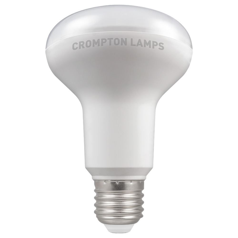 LED Reflector ES E27 R80 Thermal Plastic 9.5W Warm