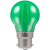 Crompton LED Filament Harlequin Round BC B22 4W - Green
