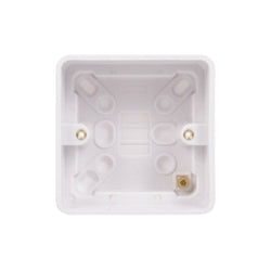 Schneider Lisse 1 gang 40mm surface pattress - GGBL9147