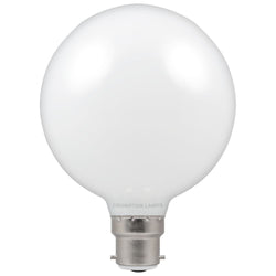 Crompton LED Filament Globe G95 Opal 7w Dim 2700k BC Warm White - CROM12660