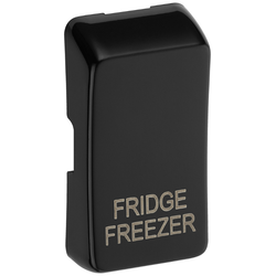 BG Evolve Grid Rocker Printed (FRIDGE FREEZER) - Black - RRFFPCDB