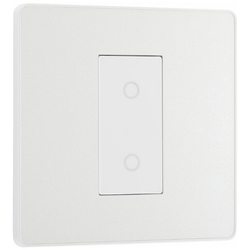 BG Evolve Pearl White 200W Single Touch Dimmer Switch 2-Way Secondary - PCDCLTDS1W