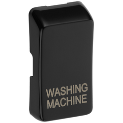 BG Evolve Grid Rocker Printed (WASHING MACHINE) - Black - RRWMPCDB