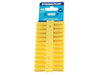 Rawlplug Yellow Uno Plugs 5mm x 24mm Card of 96 - RAW68500