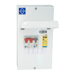 Lewden 20kA Single Pole +N Type 2 Surge Protection with Plastic Enclosure - SRG1VCU-RP