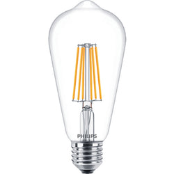Philips 8W LED ES E27 Vintage Squirrel Very Warm White Dimmable - 70976400