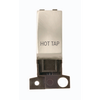 Click Scolmore MiniGrid 13A Double-Pole Ingot Hot Tap Switch Satin Chrome - MD018SC-HT