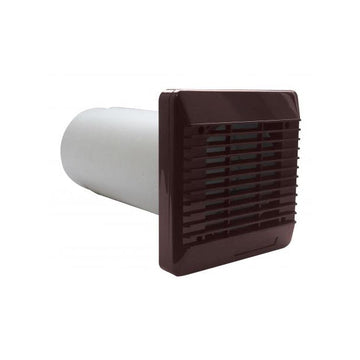 Vent-Axia 100mm Brown Wall Fitting Kit - 254100