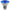 Crompton LED Coloured GU10 4.5w - Blue, Image 1 of 1