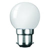 Kosnic 1W LED BC/B22 Golf Ball Daylight - KLED01GLF/B22-W