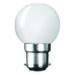 Kosnic 1W LED BC/B22 Golf Ball Daylight - KLED01GLF/B22-W