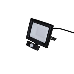 Robus HiLume 20W LED Flood Light with PIR IP65 Black Warm White - RHL2030P-04