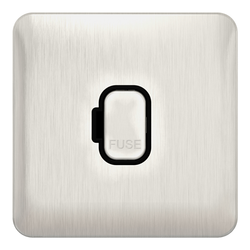 Schneider LSD 13A Unswitcheditched FCU Black Insert - Stainless Steel - GGBL5000BSS