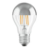 Osram Parathom 7W LED Globe Bulb ES/E27 with Mirrored Crown Very Warm White - 287365