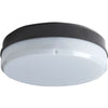 Robus Compact 2D Emergency Surface Fitting with Opal And Prismatic Diffuser - Black Base - RC282DEPO-04