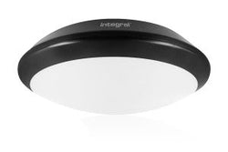 Integral Tough-Shell+ Black Bulkhead 350mm 24W 2500lm - ILBHA041