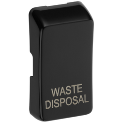 BG Evolve Grid Rocker Printed (WASTE DISPOSAL) - Black - RRWDISPCDB