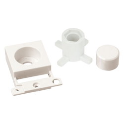 Click Scolmore MiniGrid Dimmer Module Mounting Kit White - MD150PW