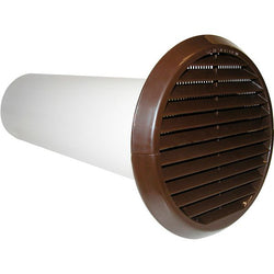 Xpelair SS150WKBR Simply Silent 150mm Wall Kit Round - Brown - 93191AB - Return Unit