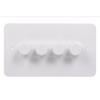 Schneider LWM 4G 2W Universal 250W/VA Dimmer Switch White - GGBL6042CS