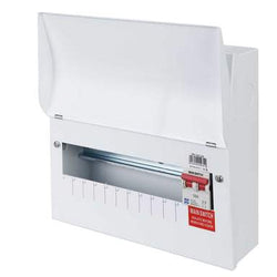 Lewden 10 + 1 Way 100A Isolator Incomer Metal Clad Consumer Unit - PRO-MX12M