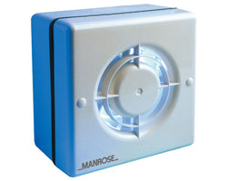 Manrose 100mm (4) 12V Low Voltage Automatic Window Extractor Fan - WF100ALV