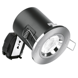 Aurora EFD 240V GU10 Downlight - Polished Chrome - EN-FD101PC