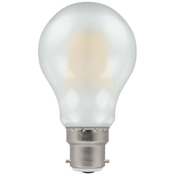 Crompton LED GLS Filament Pearl 7.5W Dimmable 2700K BC - CROM5952