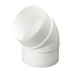 100mm 4 Round 45 Degree Bend Connector - 44450