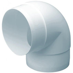 100mm 4 Round 90 Degree Bend Connector - 44900