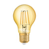 Osram 8W Vintage Gold LED Globe Bulb ES/E27 Very Warm White - 119307
