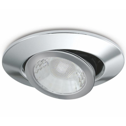 JCC V50 6W Tilt IP20 LED Downlight Chrome, Colour Adjustable - JC1002/CH