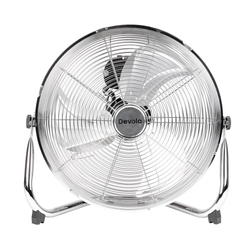 Devola High Power 80W 3 Speed 16-inch DC Floor Fan - Chrome - DV16FFC - Return Unit