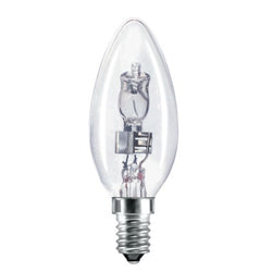 Bell Eco Halogen Candle 28W SES - Clear - BL05202