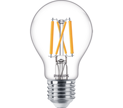Philips Classic 5W LED Bulb ES E27 GLS Warm White Dimmable - 77054900
