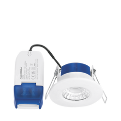 Aurora R6 6W Dimmable IP65 Downlight Cool White - White - AU-R6-40