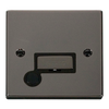 Click Scolmore Deco Ingot Flex Outlet Fused Spur Unit - VPBN550BK