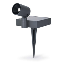 JCC 2W Directional Solar Spotlight IP65 Warm White (3000K) Anthracite - JC17068