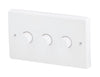 Robus 3x250W Dimmer Switch 3 Gang 2 Way- L2503G2W