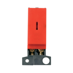 Click Scolmore MiniGrid 13A Resistive 250V Key Switch Module - MD046RD