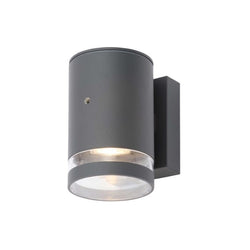 Forum Lens Wall GU10 Downlight with Photocell IP44 - Anthracite -  34043-ATR - ZN-34043-ANTH